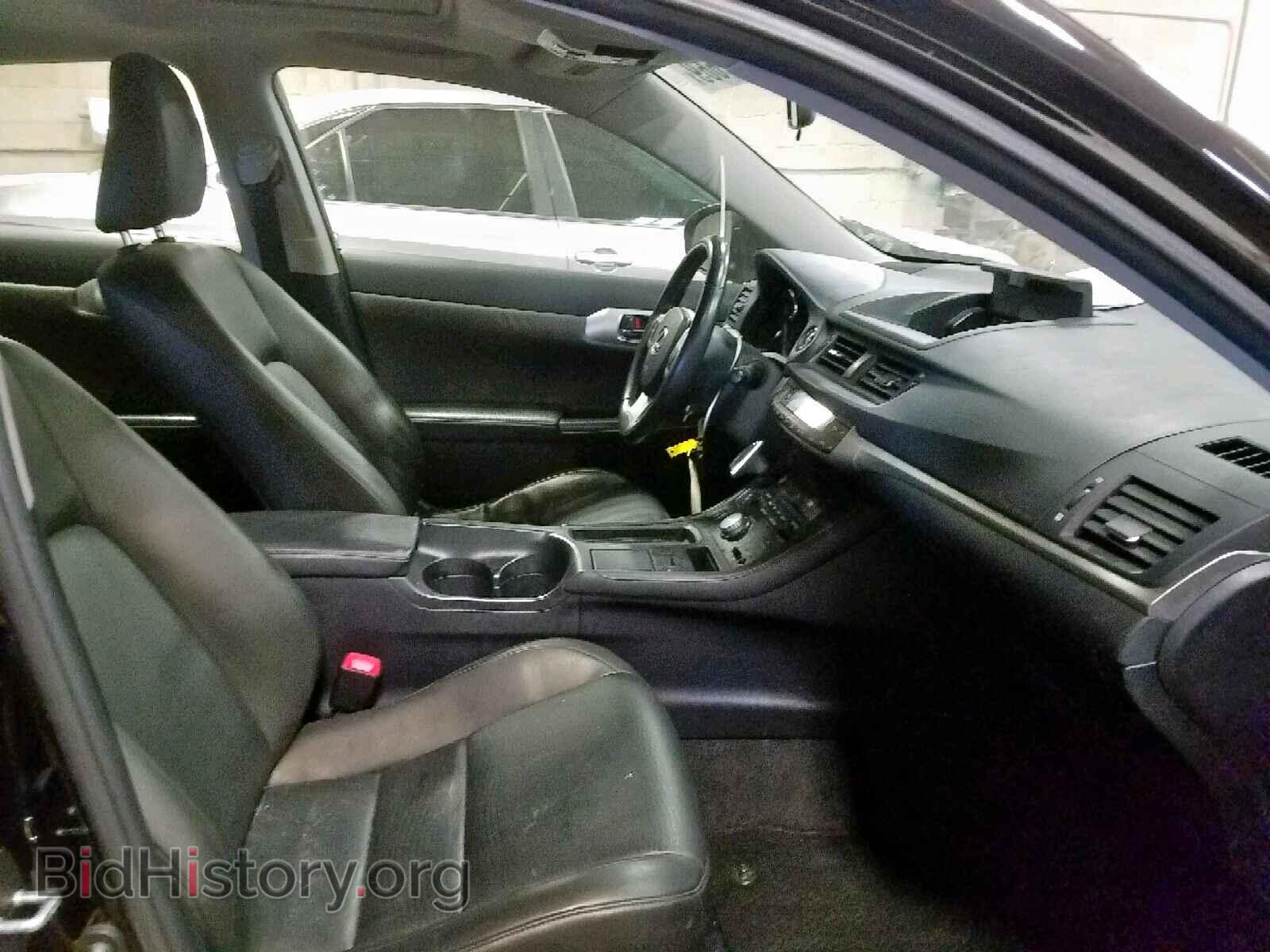 2012 LEXUS CT 200 - VIN: JTHKD5BHXC2101311 - Фото 5