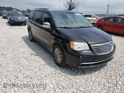 2013 Chrysler MINIVAN Town & COU, charcoal — VIN 2C4RC1CG0DR682998, Copart