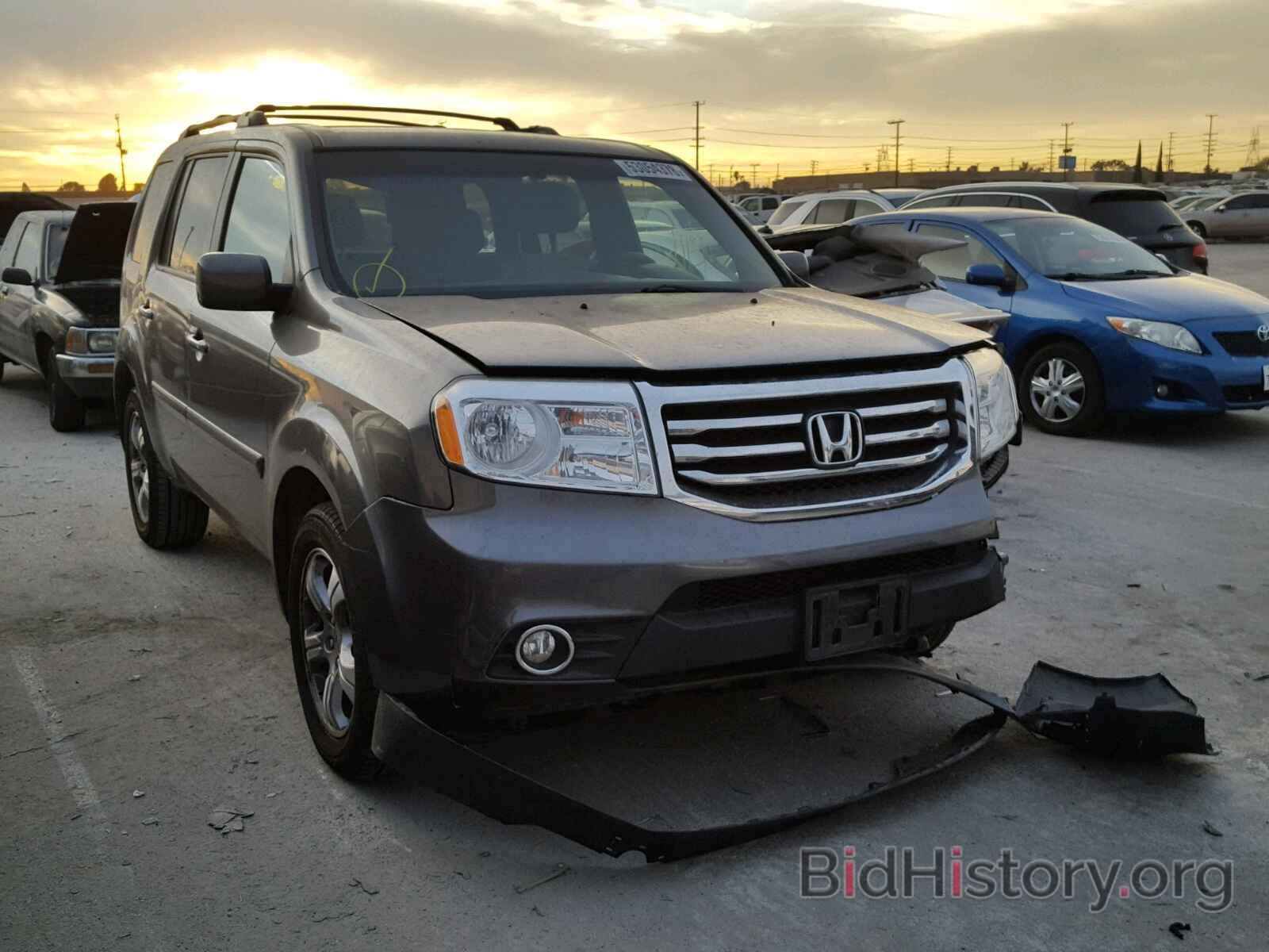 Photo 5FNYF3H45CB007879 - HONDA PILOT EX 2012