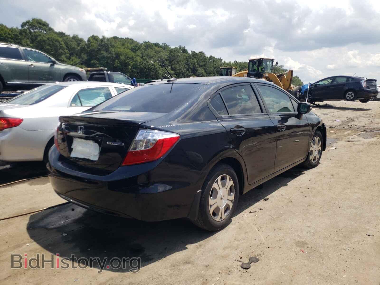 2012 HONDA CIVIC - VIN: JHMFB4F37CS007502 - Фото 4