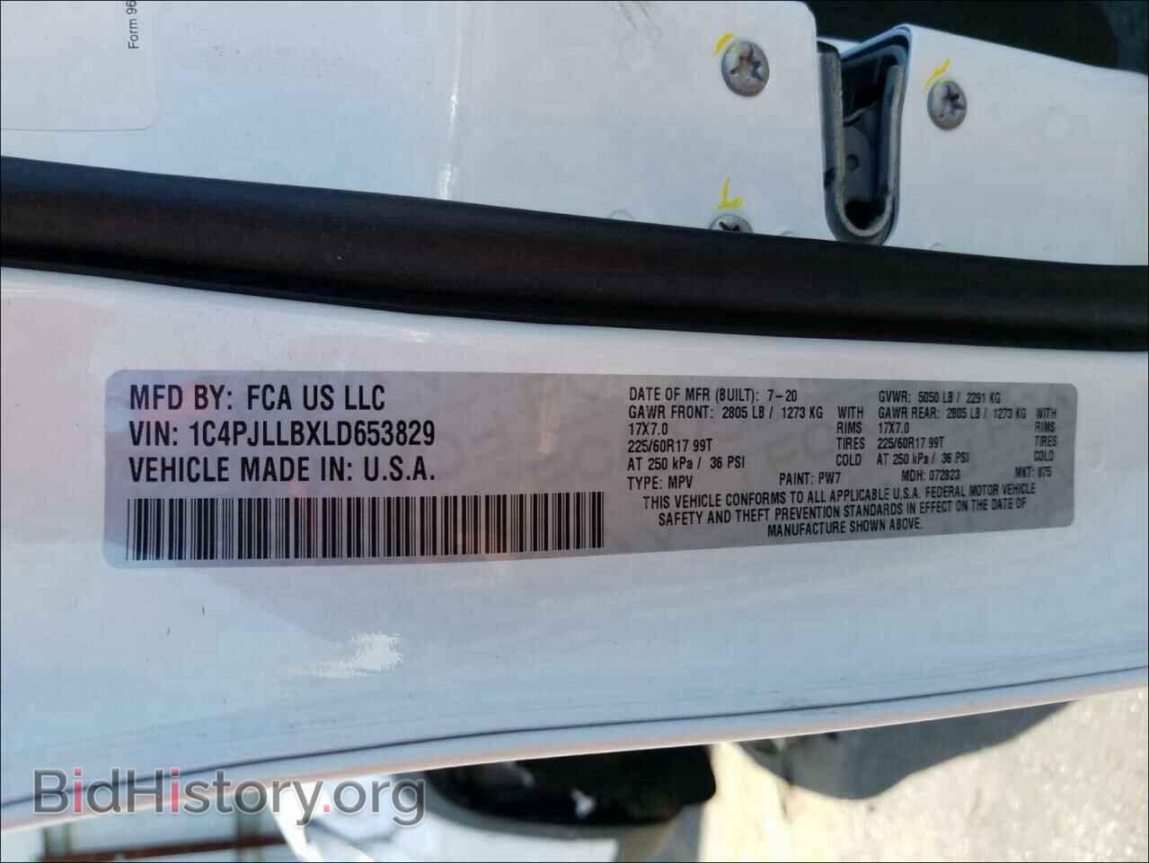 2020 JEEP CHEROKEE - VIN: 1C4PJLLBXLD653829 - Фото 10
