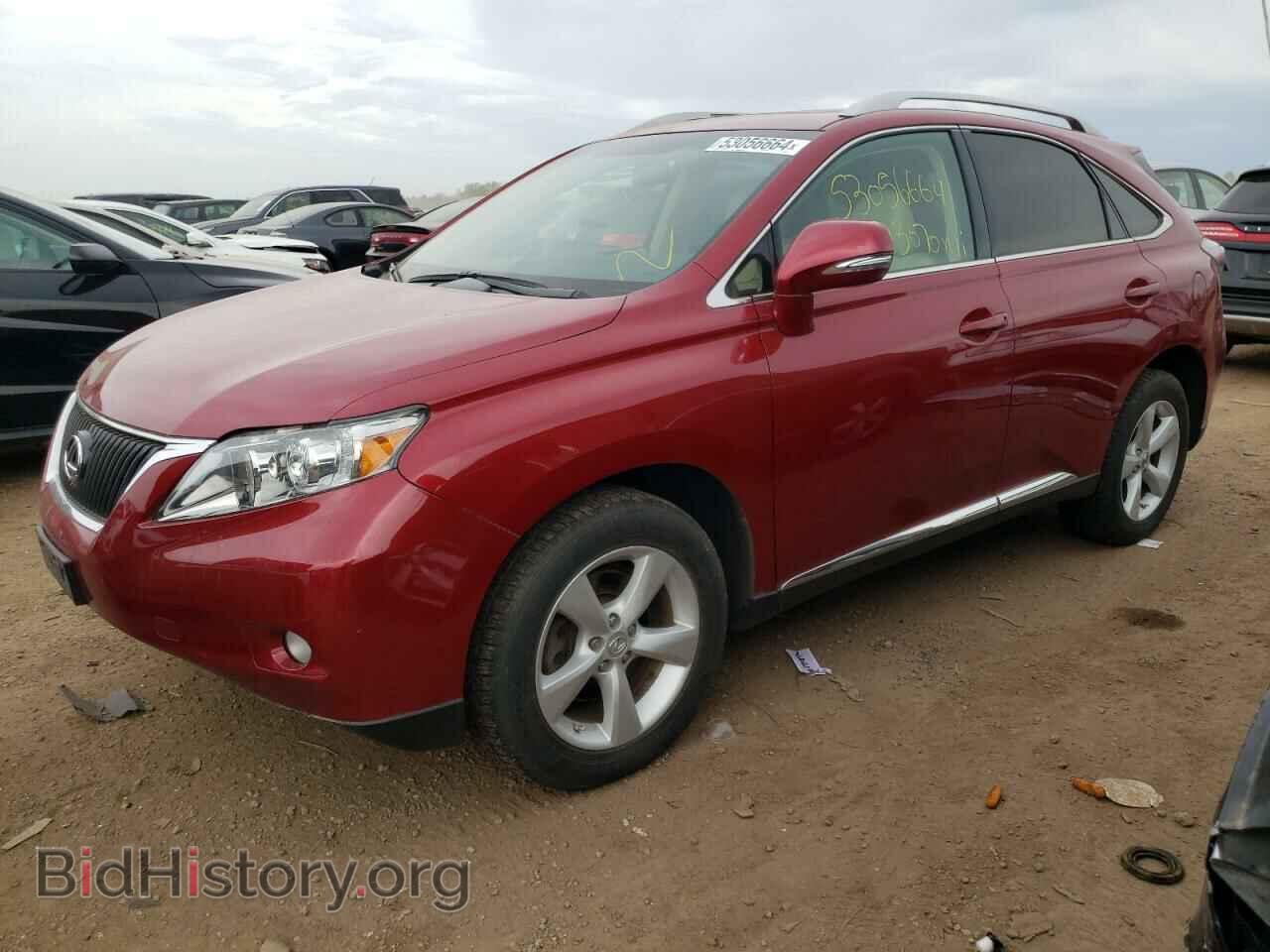 Photo 2T2BK1BA1CC140501 - LEXUS RX350 2012
