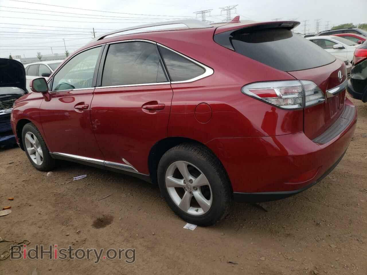 2012 LEXUS RX350 - VIN: 2T2BK1BA1CC140501 - Фото 2