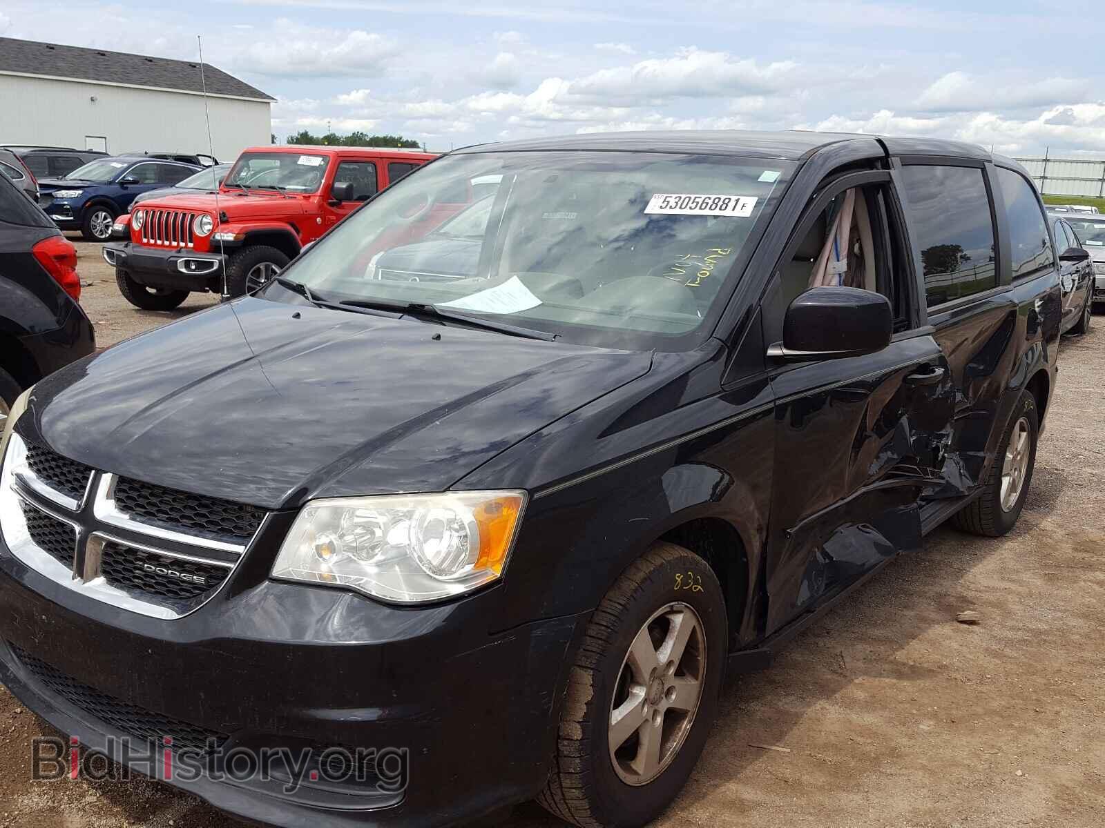 2011 DODGE CARAVAN - VIN: 2D4RN3DGXBR680163 - Фото 2