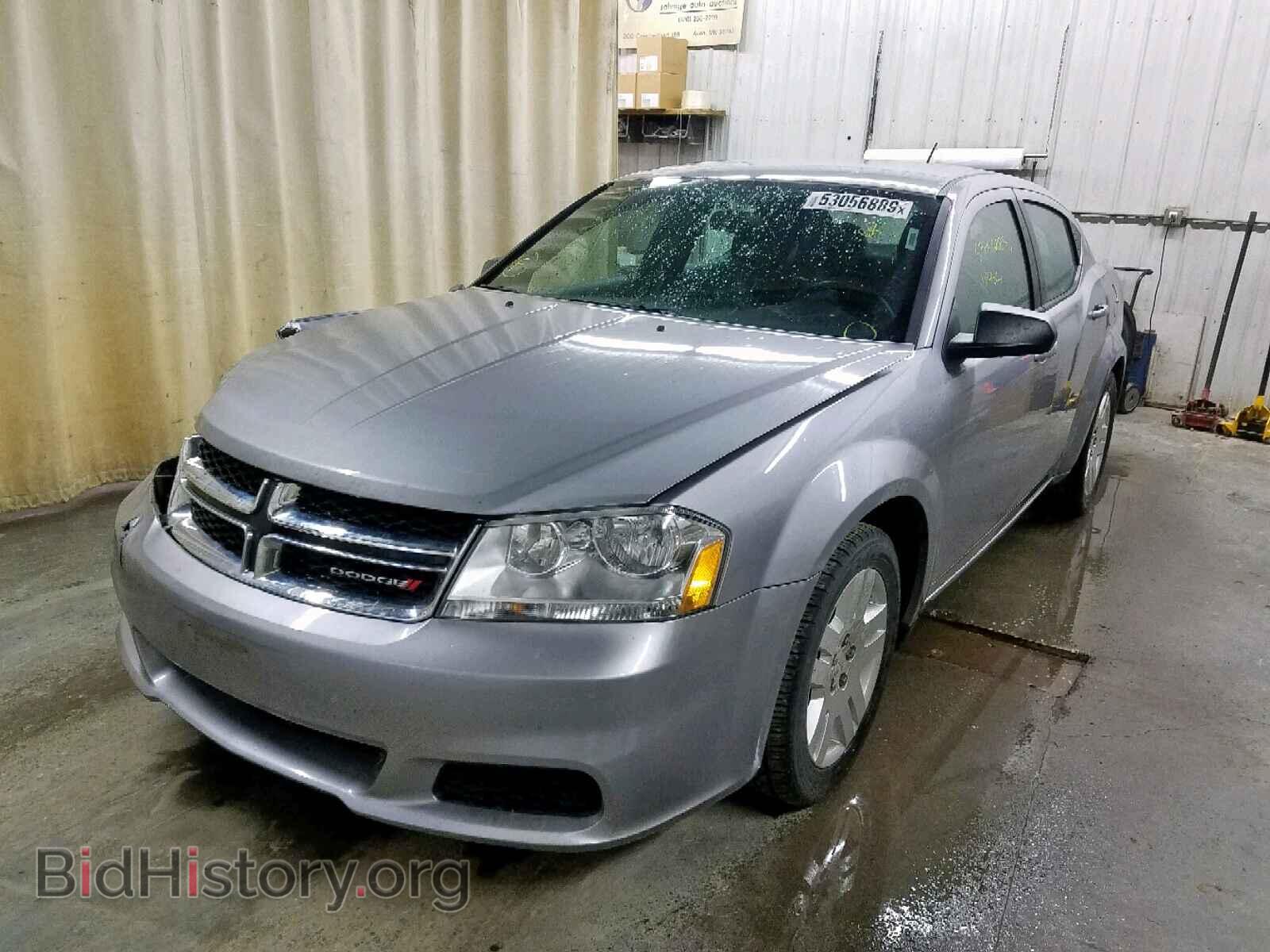 2014 DODGE AVENGER - VIN: 1C3CDZAB3EN116801 - Фото 2