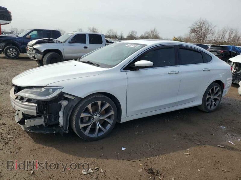 2016 Chrysler 200 C (VIN 1C3CCCCG7GN180867) — фото 1 из 13, Copart, повреждение: передняя часть