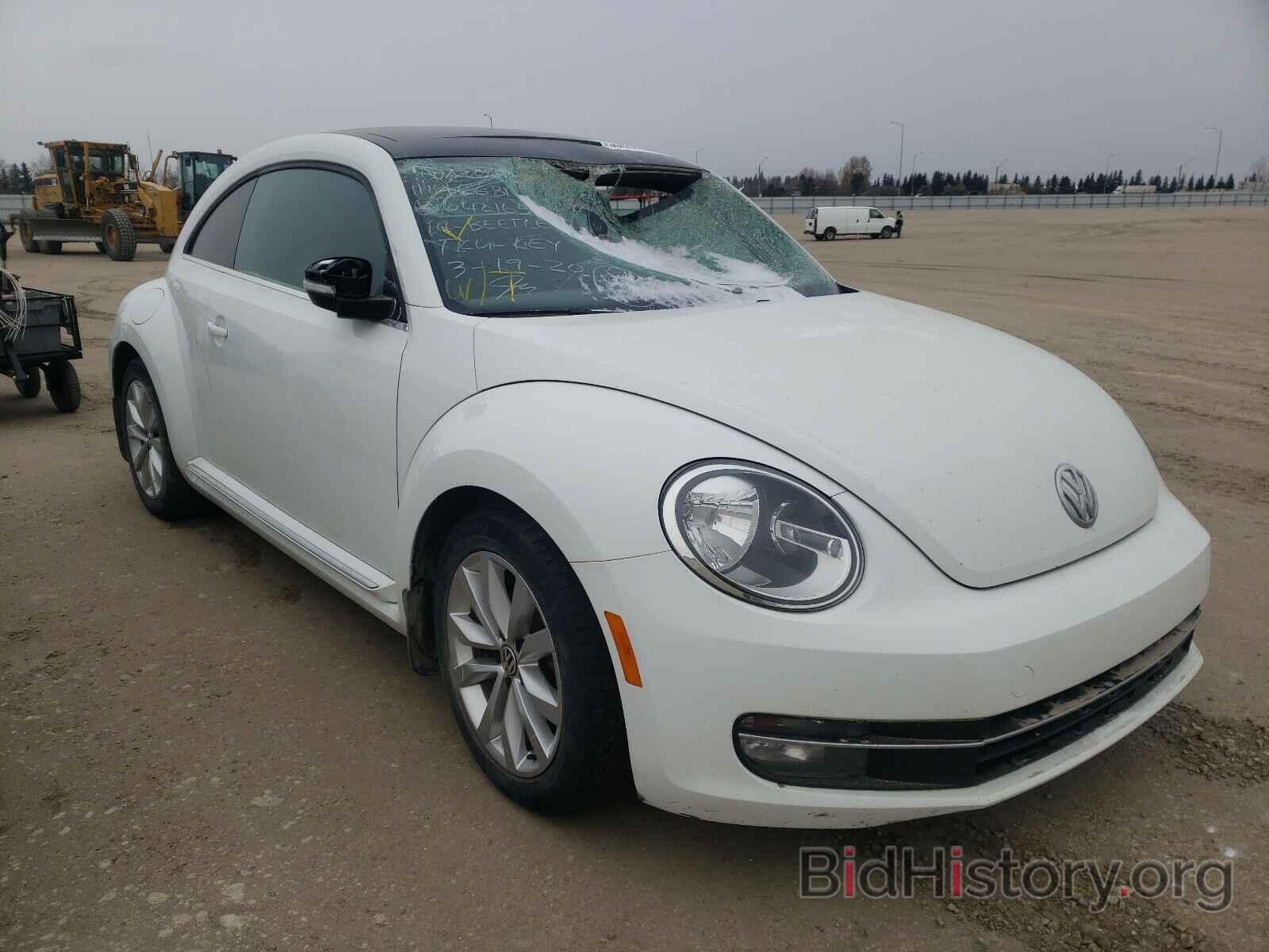 Photo 3VWH07ATXEM642165 - VOLKSWAGEN BEETLE 2014