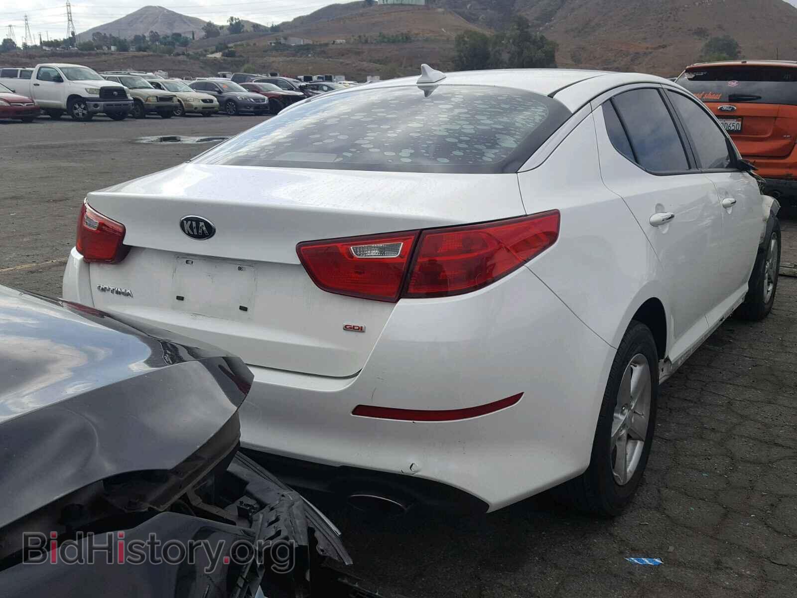 2015 KIA OPTIMA - VIN: KNAGM4A74F5563132 - Фото 4