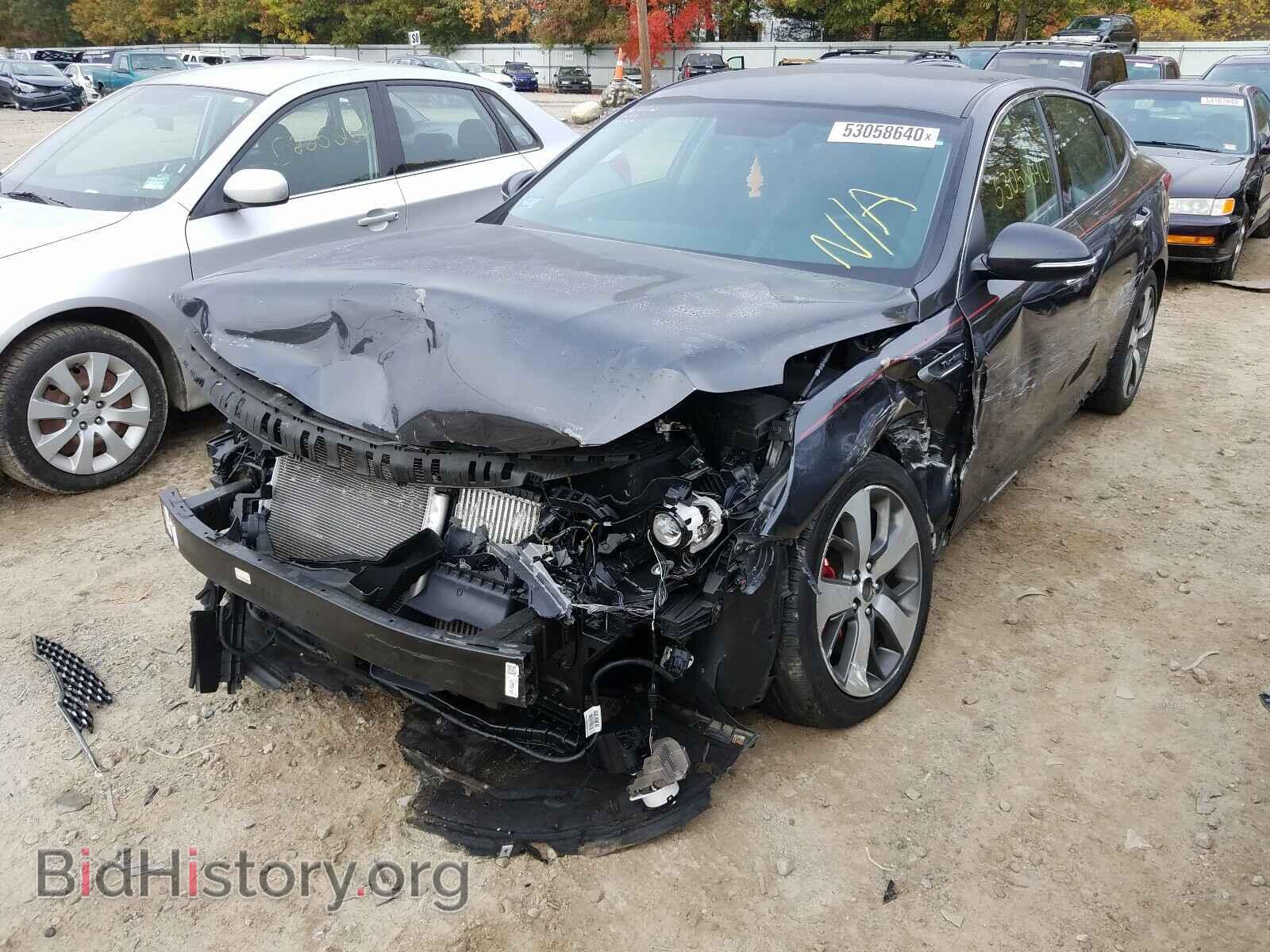2017 KIA OPTIMA - VIN: 5XXGW4L26HG167166 - Фото 2