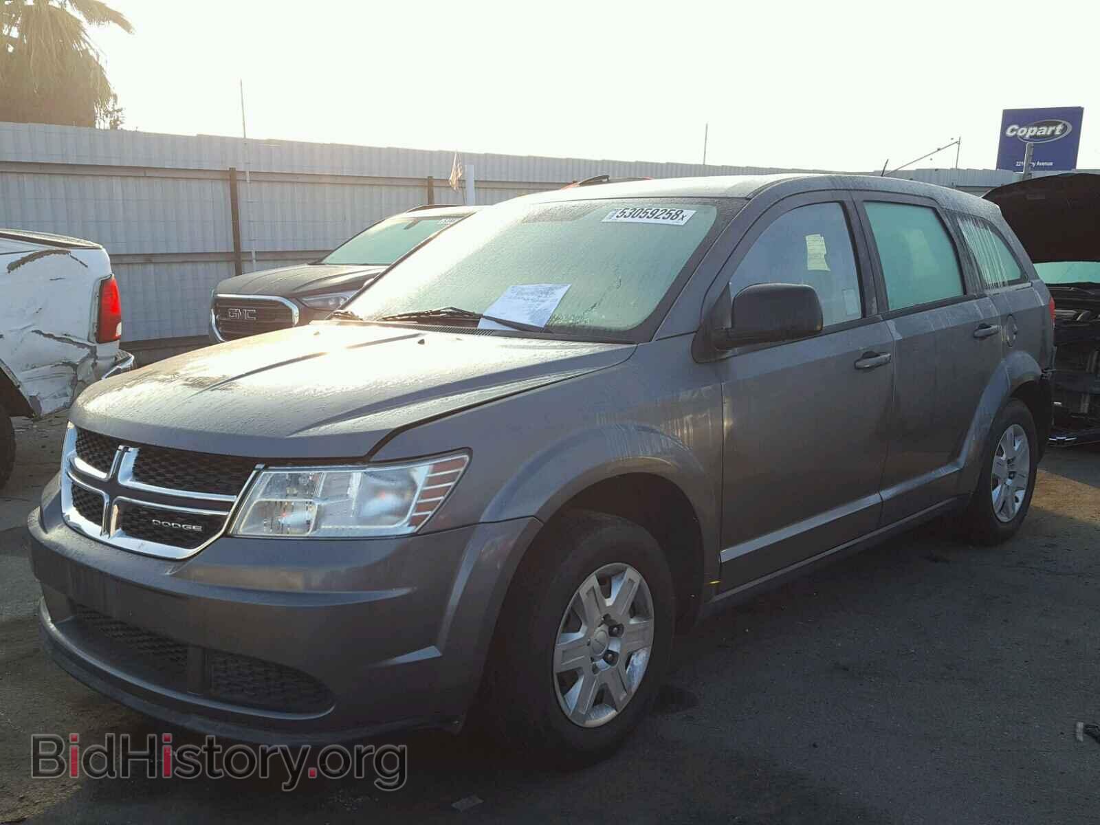 2012 DODGE JOURNEY SE - VIN: 3C4PDCAB1CT198809 - Фото 2