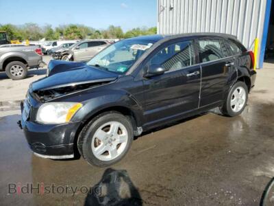 2008 Dodge CALIBER SXT, черный — VIN 1B3HB48B58D777547, Copart