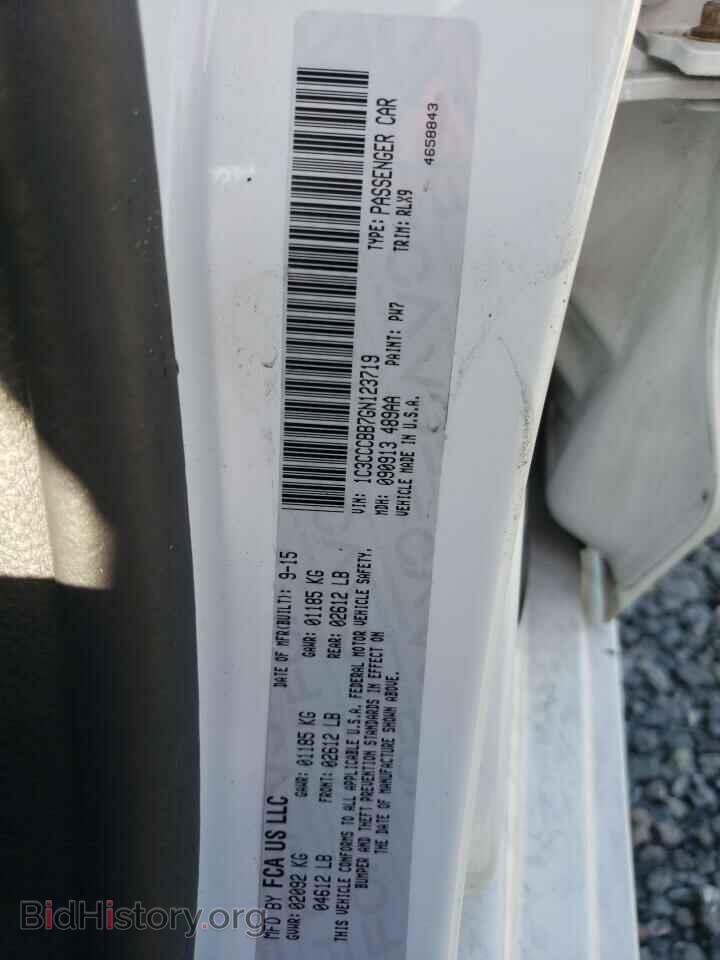 2016 CHRYSLER 200 - VIN: 1C3CCCBB7GN123719 - Photo 12
