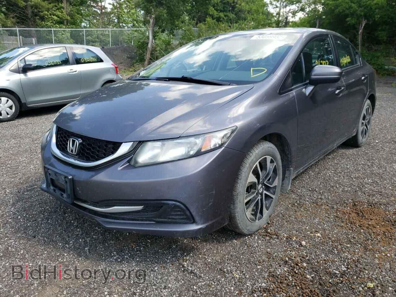 2014 HONDA CIVIC - VIN: 2HGFB2F57EH037246 - Фото 2