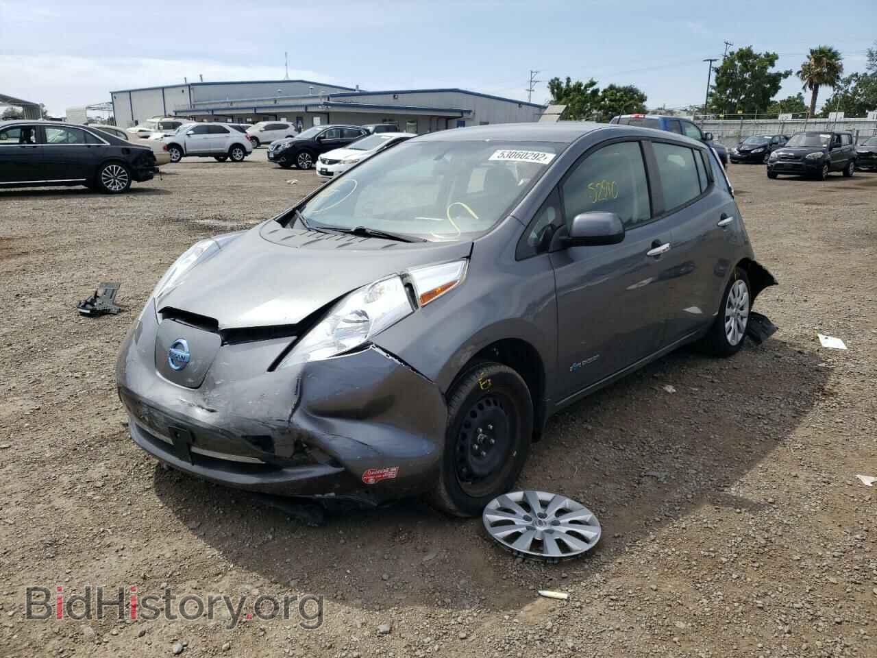 2017 NISSAN LEAF - VIN: 1N4BZ0CP3HC308044 - Фото 2