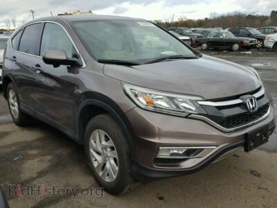 2016 Honda CR-V EX, коричневый — VIN 2HKRM4H57GH622014, Copart