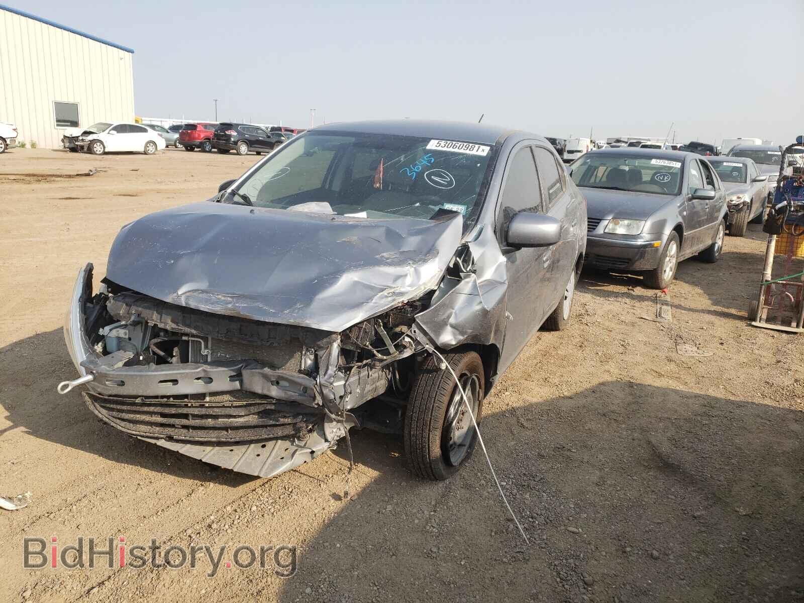 2017 MITSUBISHI MIRAGE - VIN: ML32F3FJ7HHF13645 - Фото 2