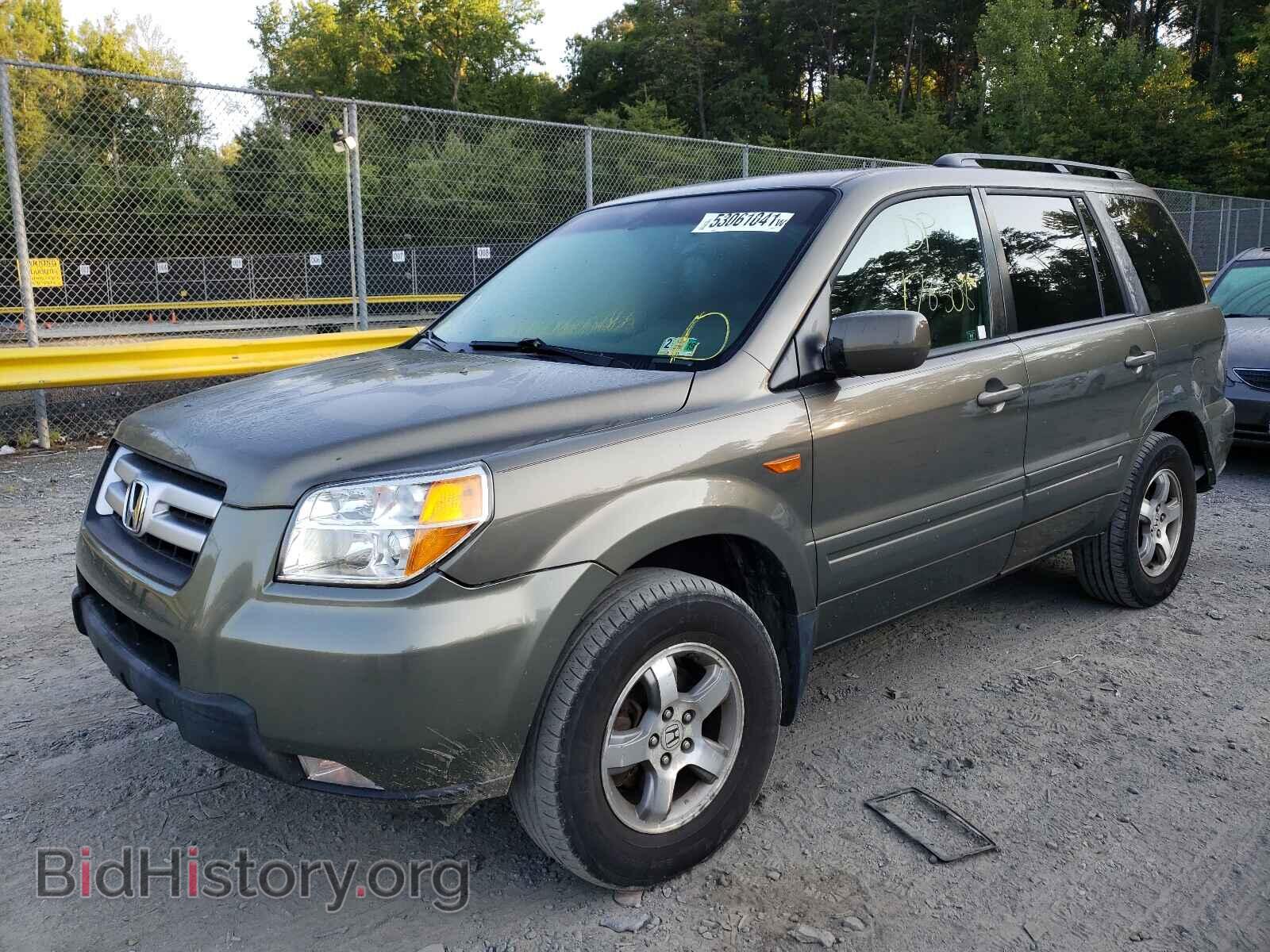 2007 HONDA PILOT - VIN: 2HKYF18577H531751 - Фото 2