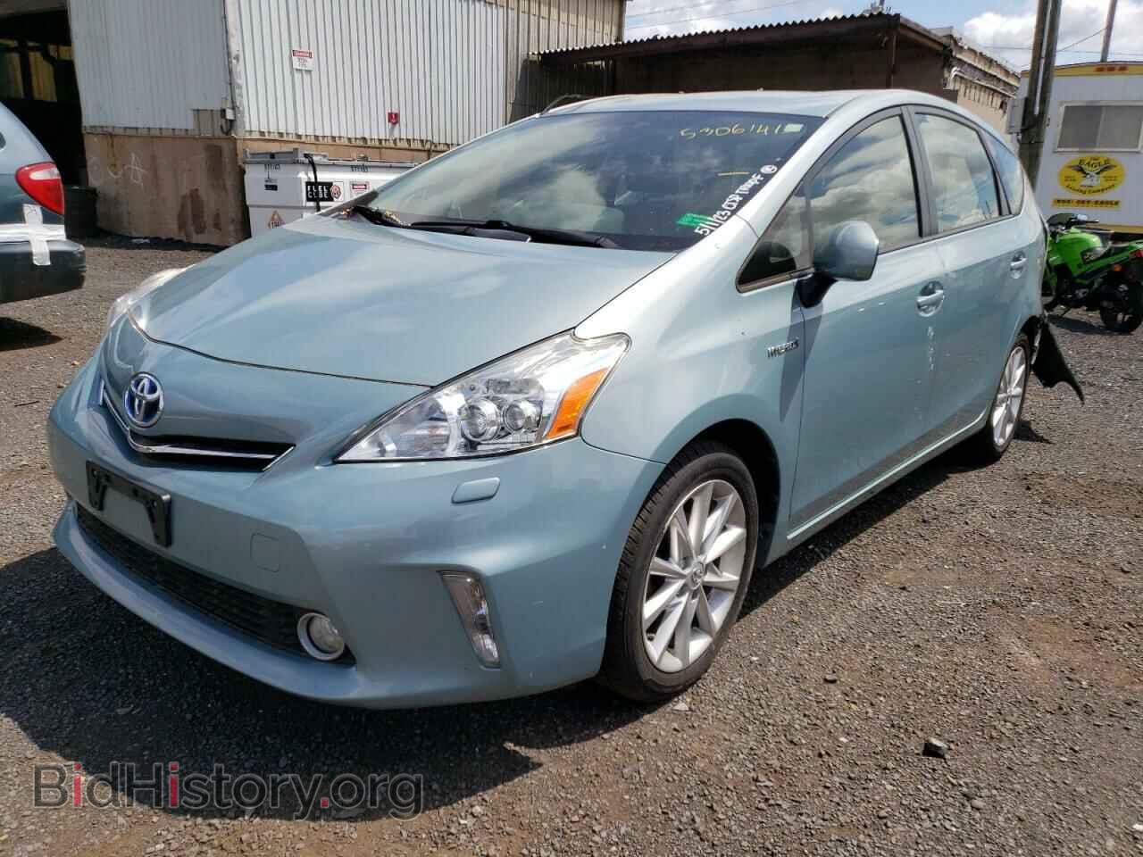Photo JTDZN3EUXEJ006556 - TOYOTA PRIUS 2014