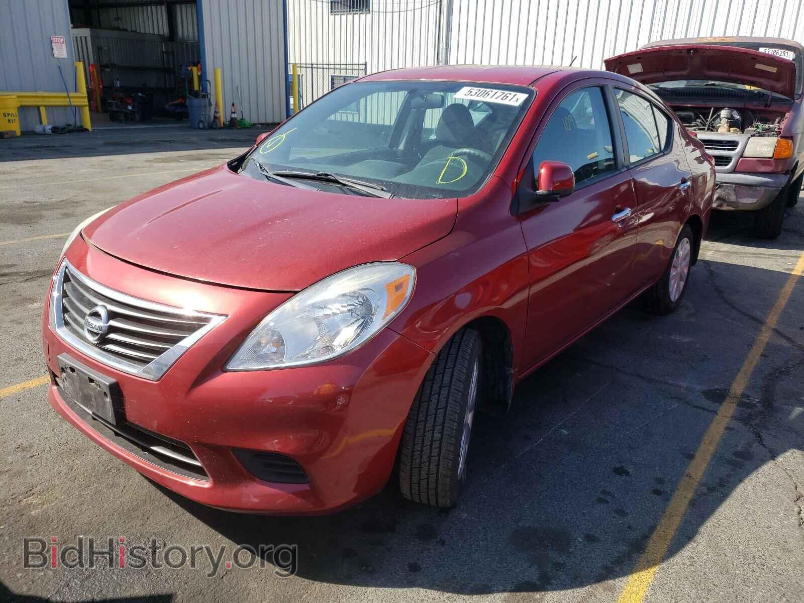 2013 NISSAN VERSA - VIN: 3N1CN7AP4DL857016 - Фото 2
