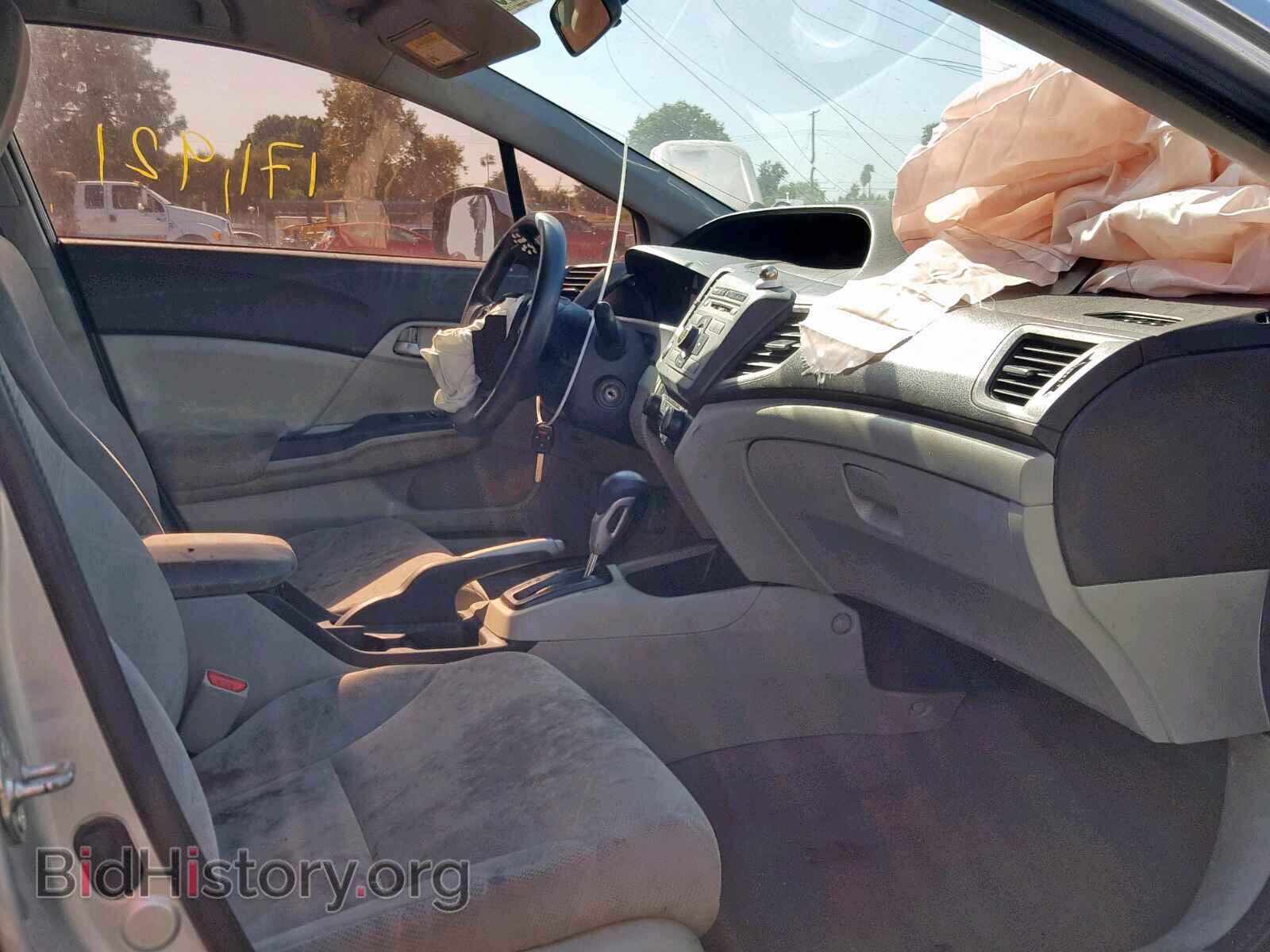 2012 HONDA CIVIC LX - VIN: 19XFB2F59CE354596 - Фото 5