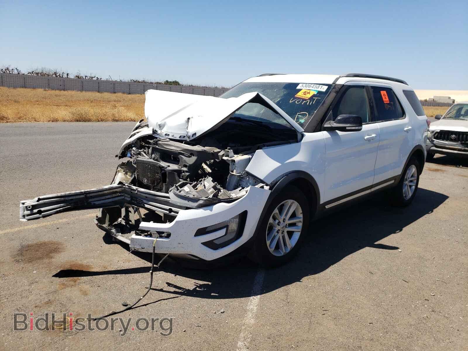 2016 FORD EXPLORER - VIN: 1FM5K7D82GGC37384 - Фото 2
