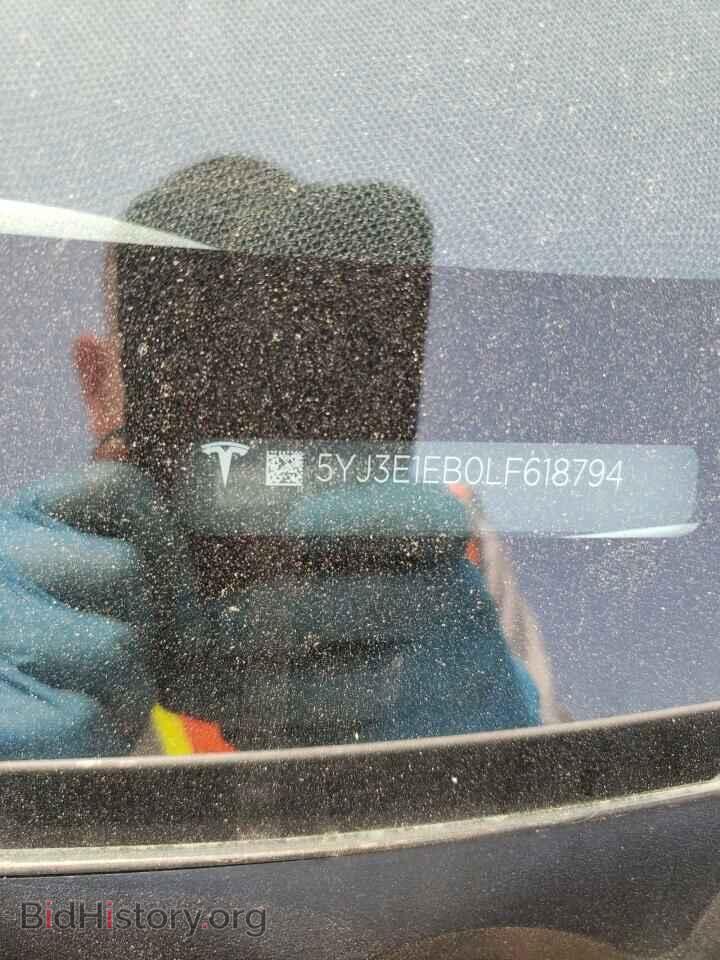 2020 TESLA MODEL 3 - VIN: 5YJ3E1EB0LF618794 - Фото 13