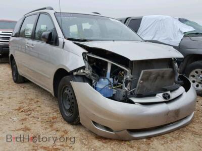 2006 Toyota SIENNA CE, серебристый — VIN 5TDZA23C36S545802, Copart