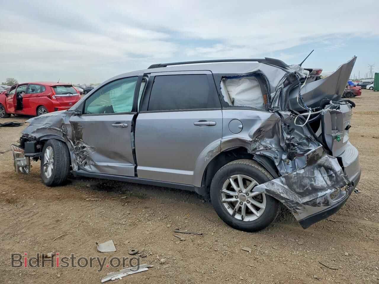 2016 DODGE JOURNEY - VIN: 3C4PDCBB8GT178139 - Фото 2