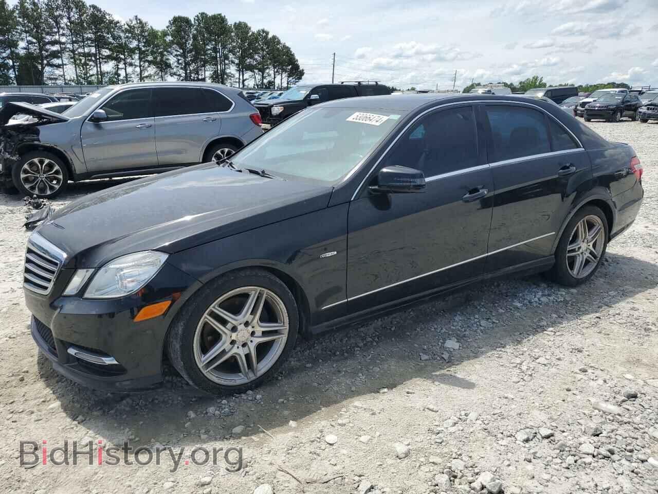 Photo WDDHF5KB1CA656483 - MERCEDES-BENZ E-CLASS 2012