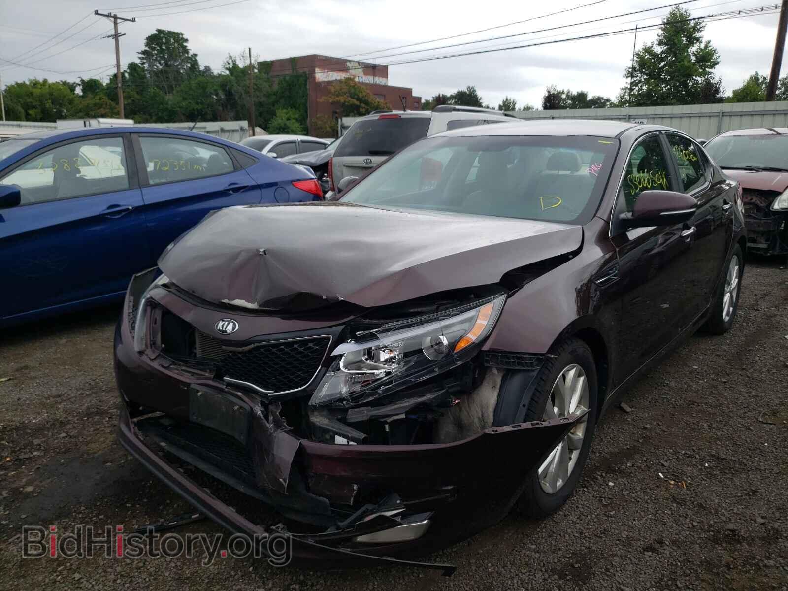 2014 KIA OPTIMA - VIN: 5XXGM4A72EG342285 - Фото 2