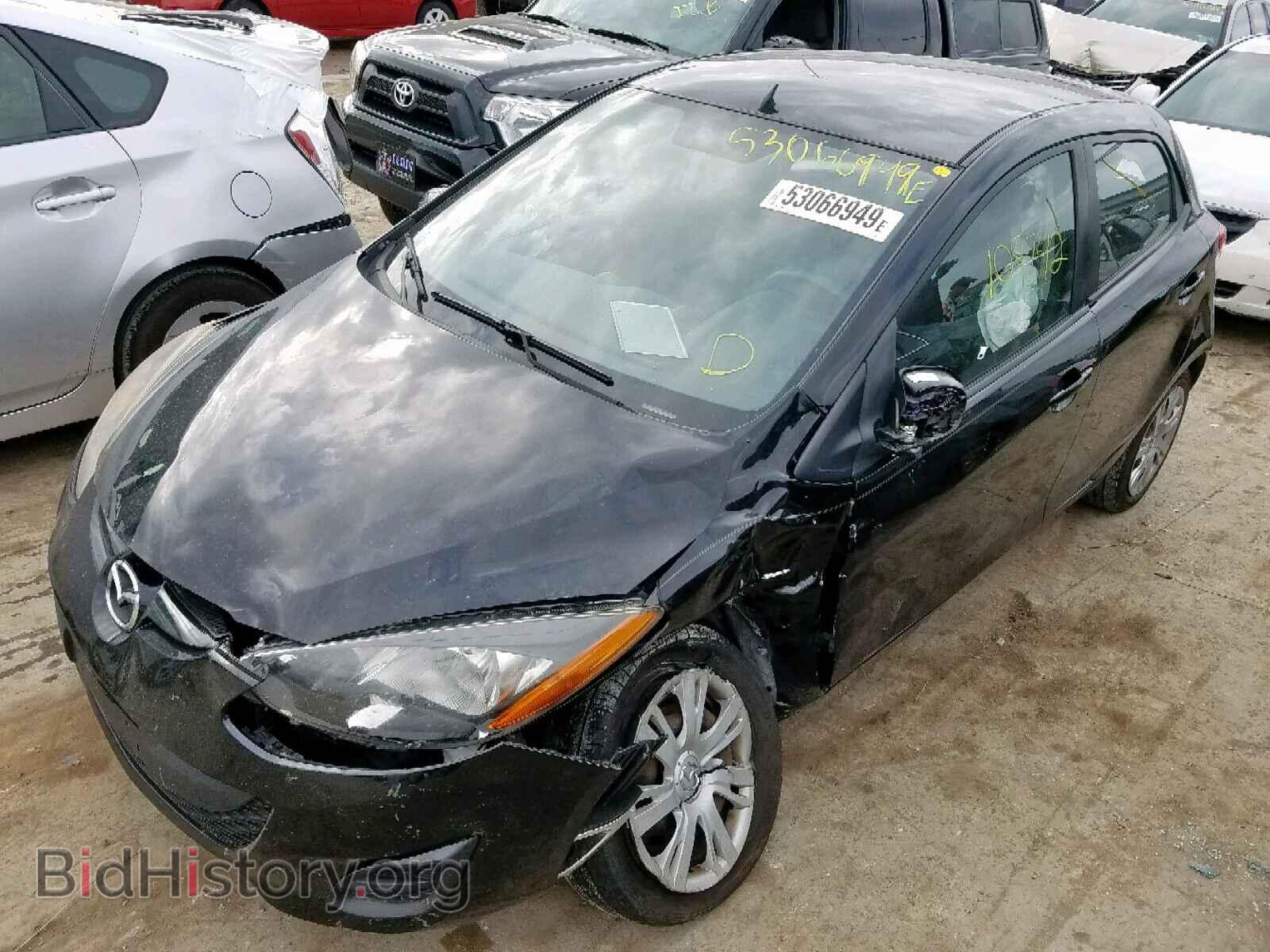 2012 MAZDA 2 - VIN: JM1DE1KY8C0137378 - Фото 2
