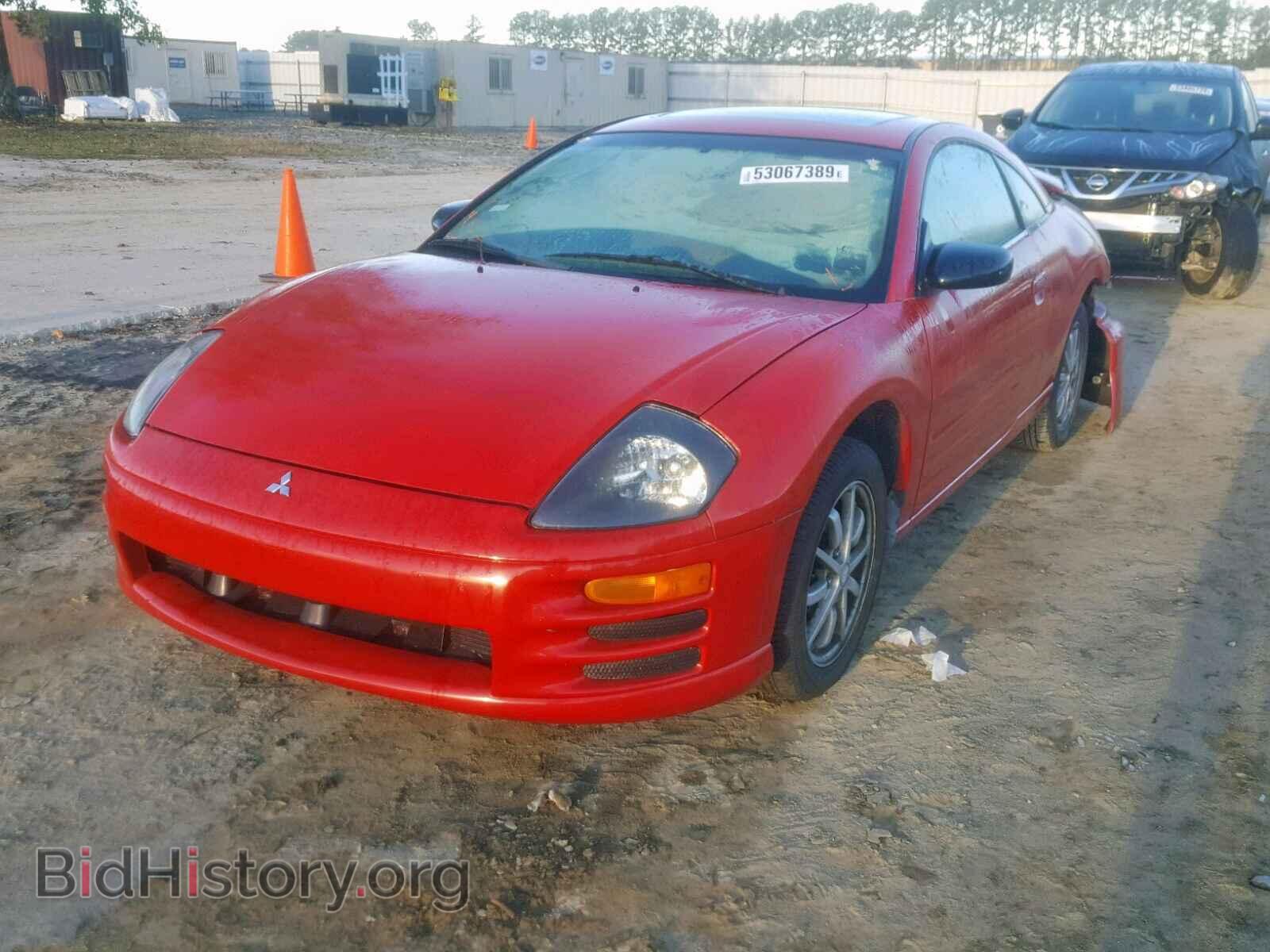 2002 MITSUBISHI ECLIPSE - VIN: 4A3AC44G12E008475 - Photo 2