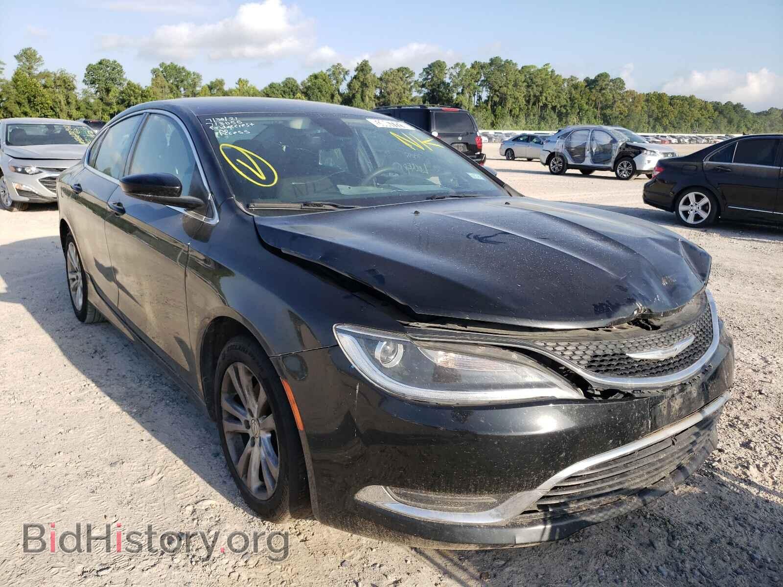 Фотография 1C3CCCAB8FN713055 - CHRYSLER 200 2015