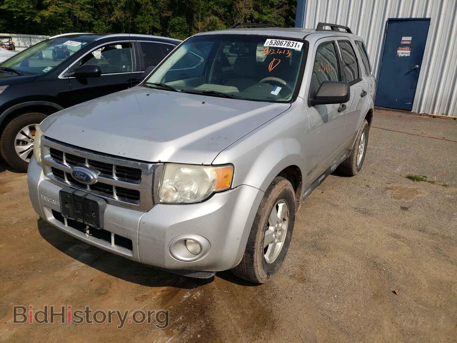 2008 FORD ESCAPE - VIN: 1FMCU03Z78KA12413 - Фото 2