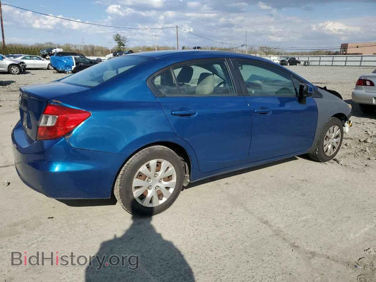 2012 HONDA CIVIC - VIN: 2HGFB2F5XCH537088 - Фото 3