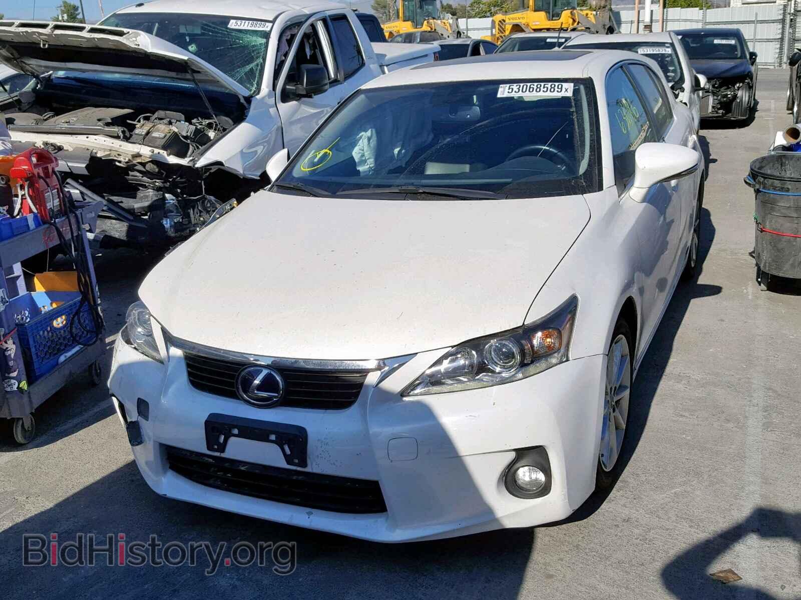 2013 LEXUS CT 200 - VIN: JTHKD5BH7D2157465 - Фото 2