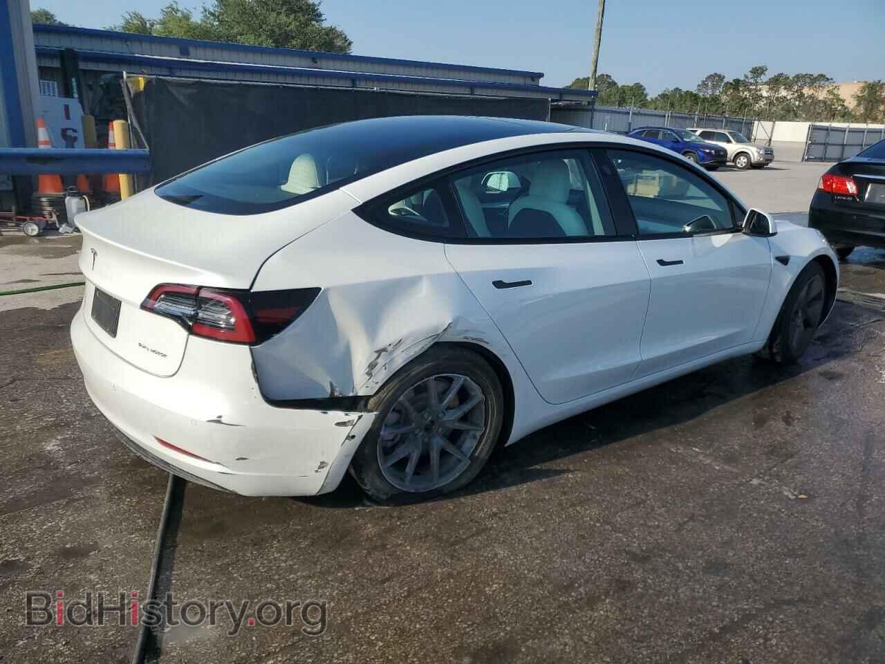 2022 TESLA MODEL 3 - VIN: 5YJ3E1EB2NF199141 - Фото 3