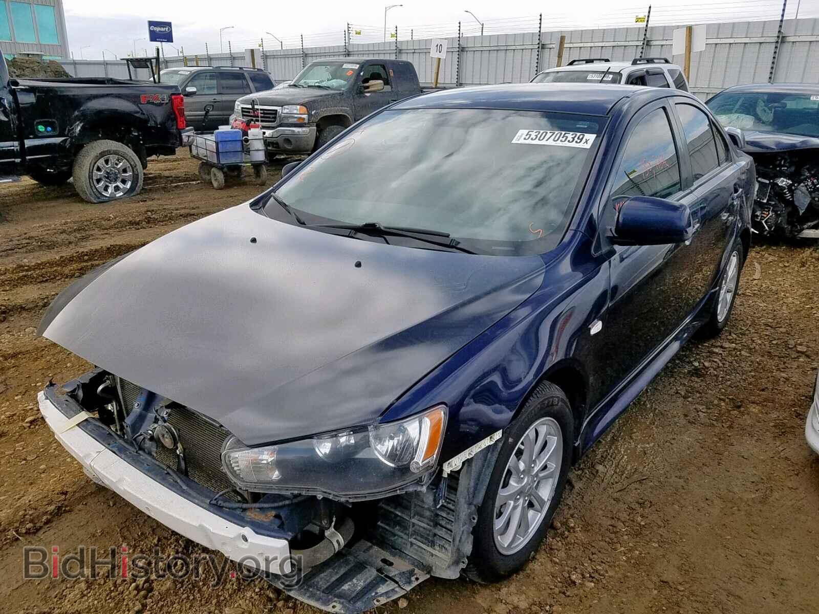2013 MITSUBISHI LANCER - VIN: JA32V2FW1DU607961 - Фото 2