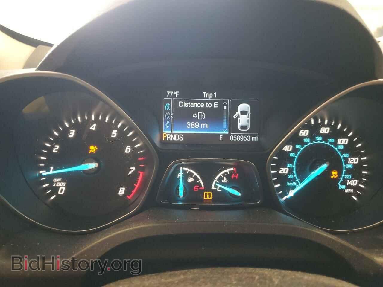 2016 FORD ESCAPE - VIN: 1FMCU9G90GUC52694 - Фото 9