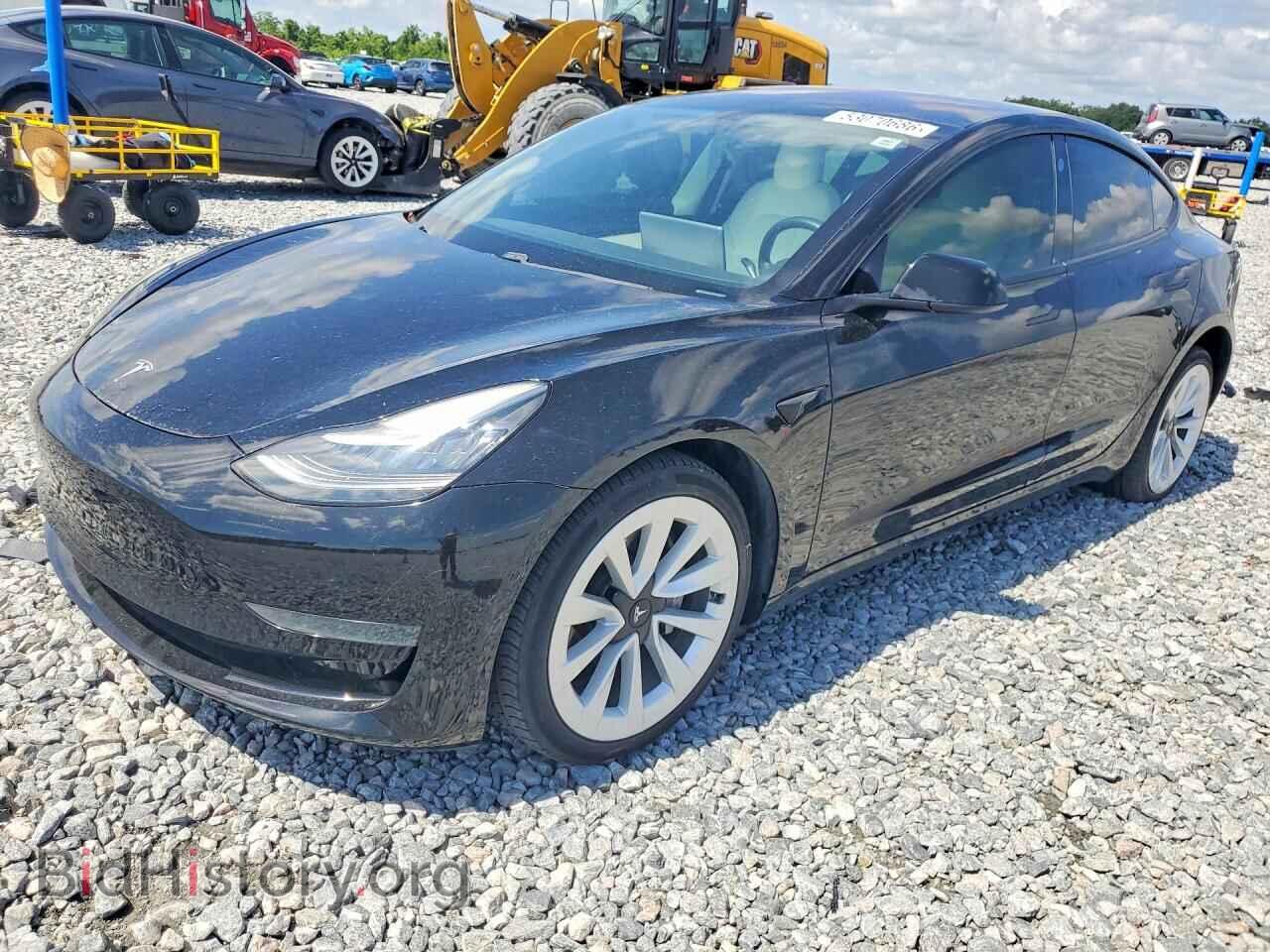 Фотография 5YJ3E1EA3MF853828 - TESLA MODEL 3 2021
