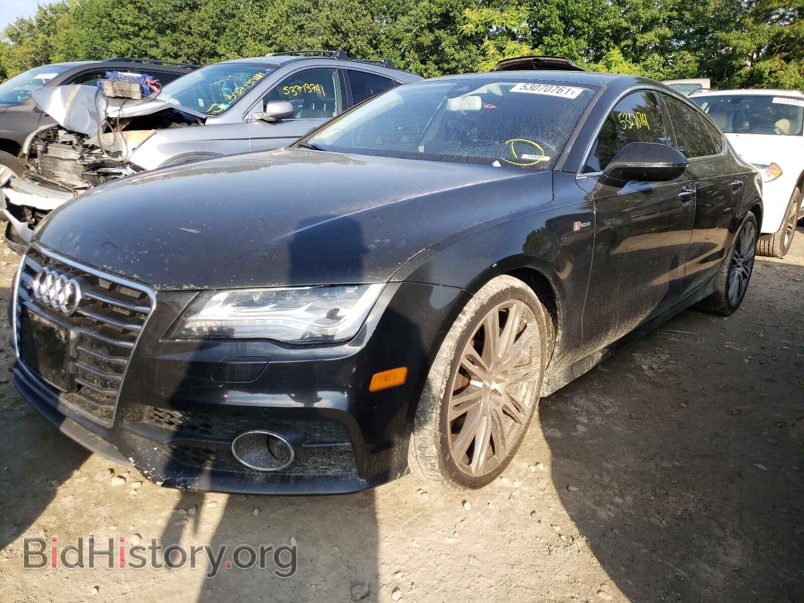 2012 AUDI A7 - VIN: WAUSGAFC0CN001679 - Фото 2
