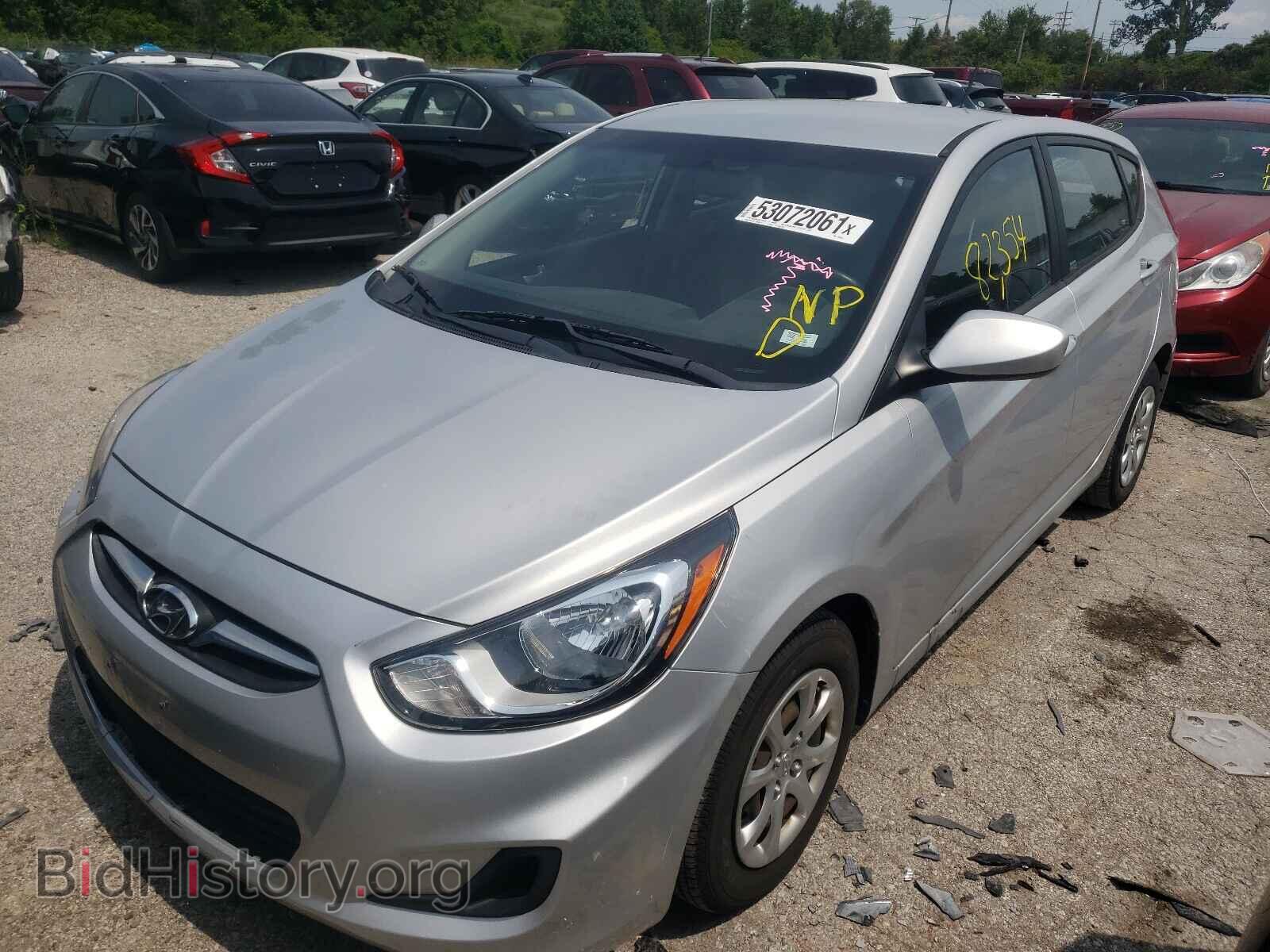 2014 HYUNDAI ACCENT - VIN: KMHCT5AE3EU166004 - Фото 2