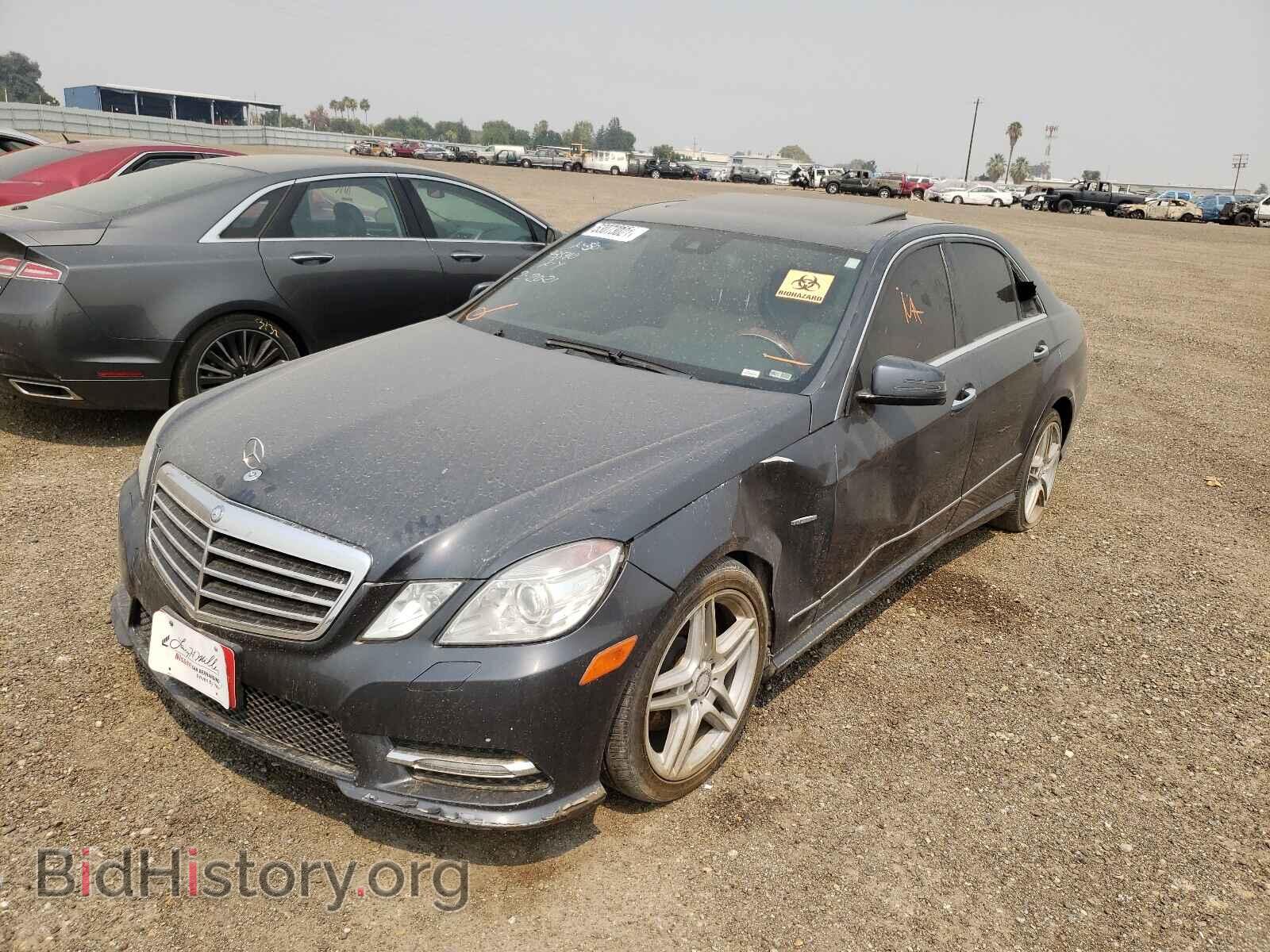 2012 MERCEDES-BENZ E-CLASS - VIN: WDDHF5KB2CA628515 - Фото 2
