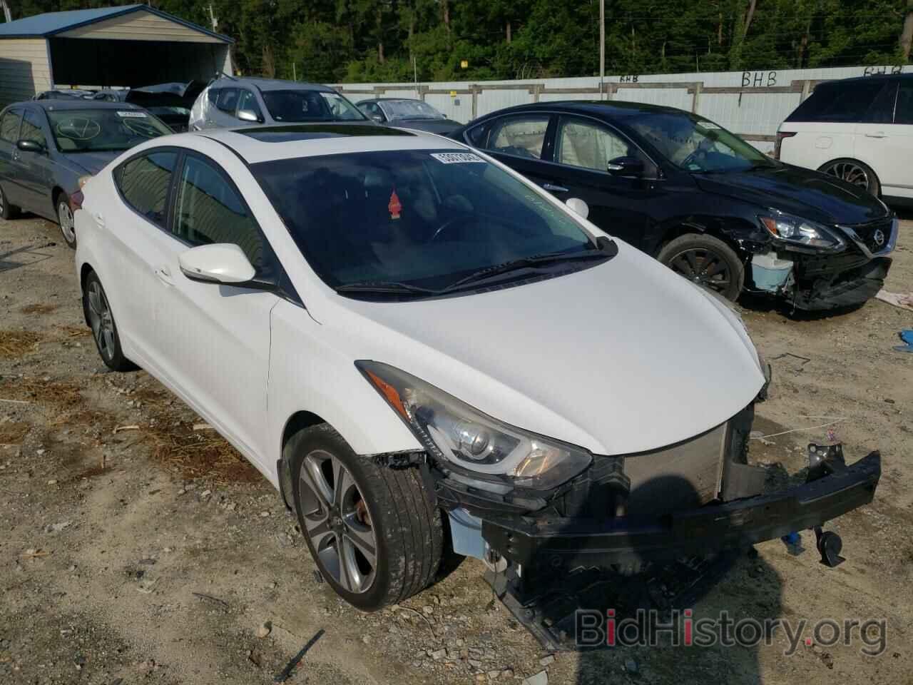 Photo KMHDH4AH6FU248739 - HYUNDAI ELANTRA 2015