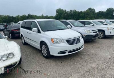 2016 Chrysler MINIVAN Touring, белый — VIN 2C4RC1BG0GR142511, Copart