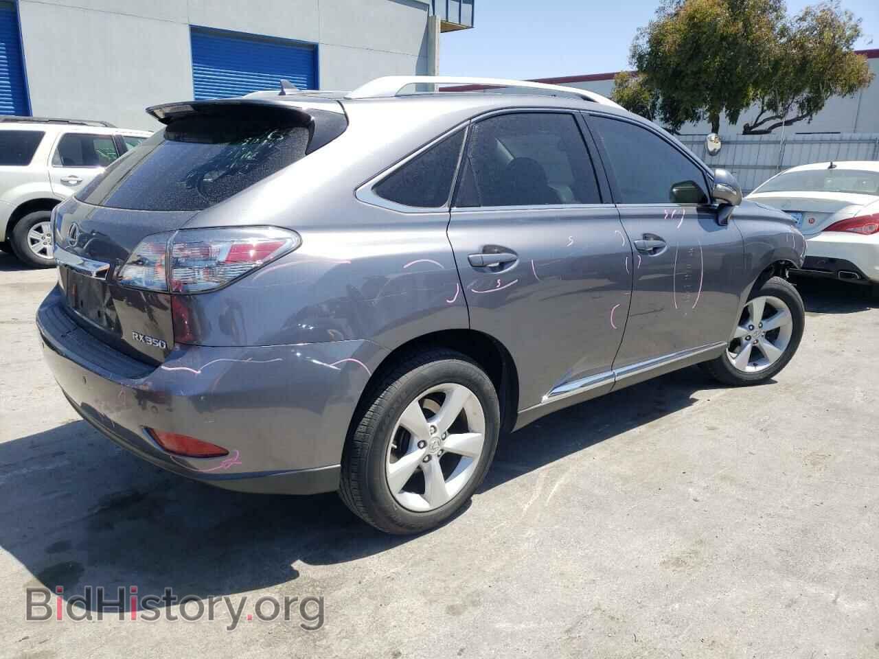 2012 LEXUS RX350 - VIN: 2T2BK1BA7CC154340 - Фото 3