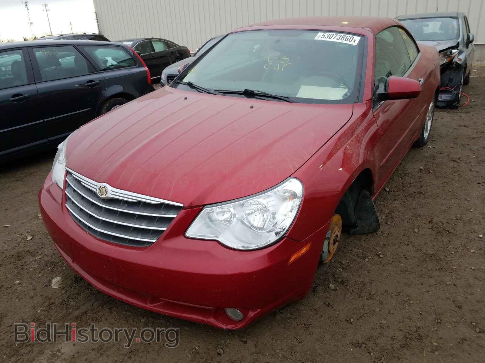 2008 CHRYSLER SEBRING - VIN: 1C3LC65M08N271906 - Фото 2
