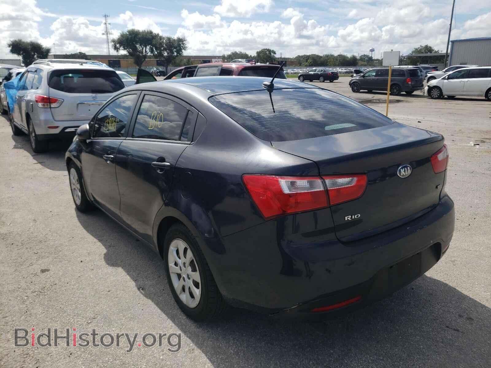 2014 KIA RIO - VIN: KNADM4A37E6347655 - Фото 3