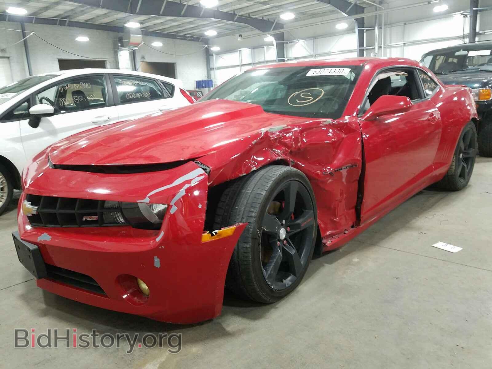 2012 CHEVROLET CAMARO - VIN: 2G1FF1E36C9144429 - Фото 2