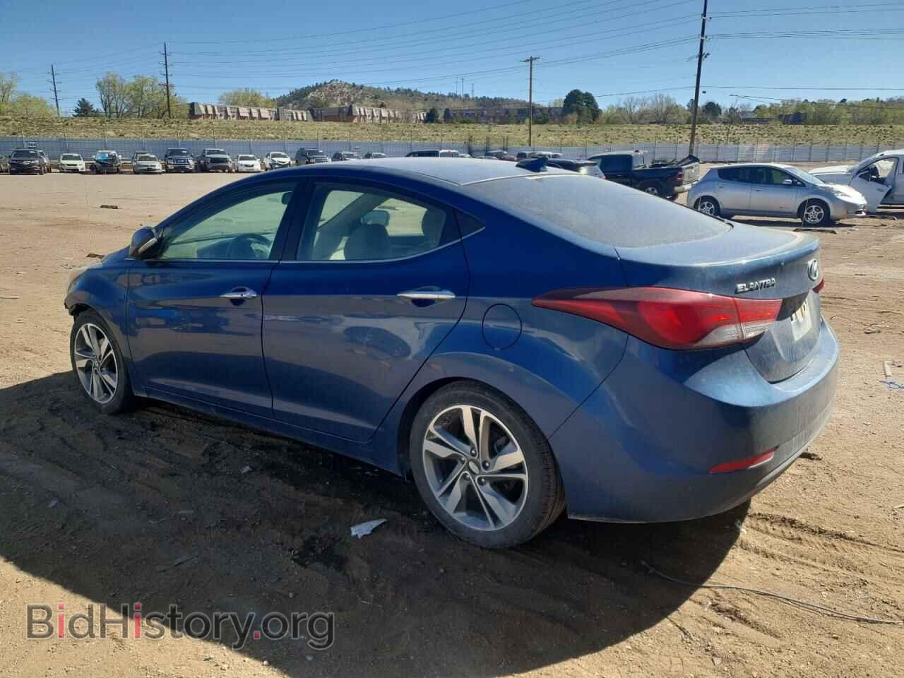 2015 HYUNDAI ELANTRA - VIN: KMHDH4AE5FU227659 - Фото 2